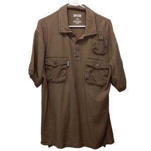 Men's Duluth Trading Co Cotton Work/Utility Short Sleeve Shirt Size Medium‎